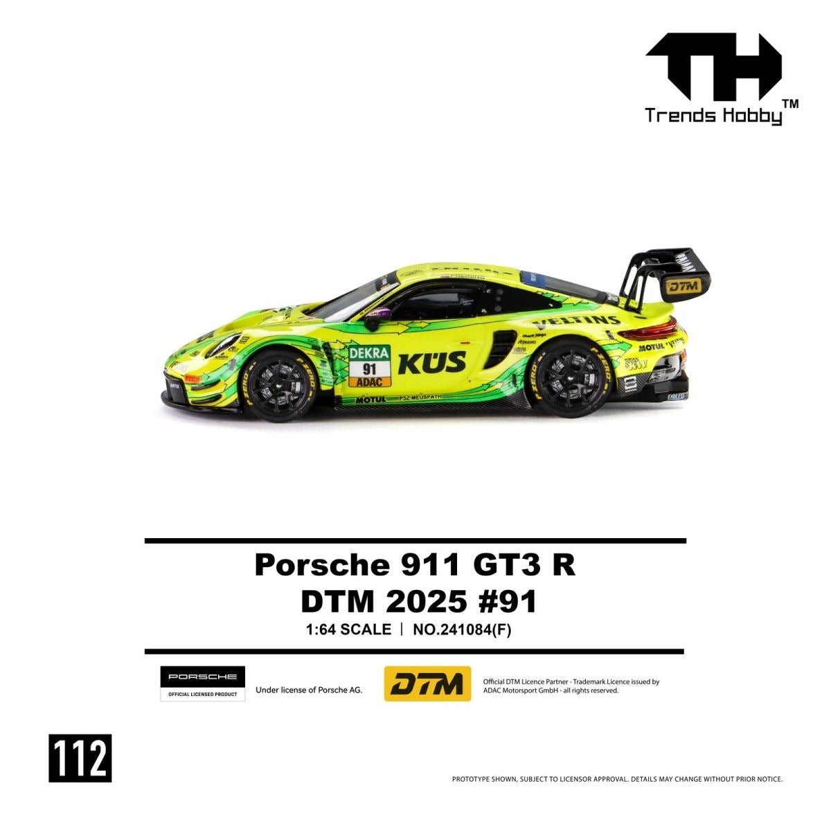 Porsche 911 GT3R #91