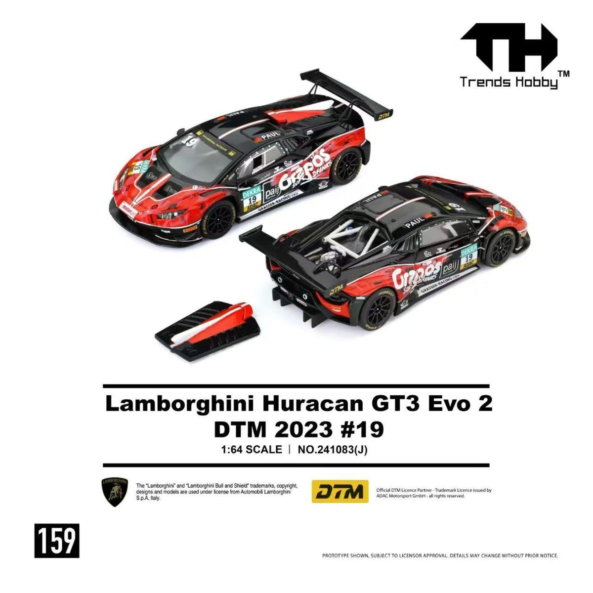 Lamborghini Huracan GT3 Evo #19