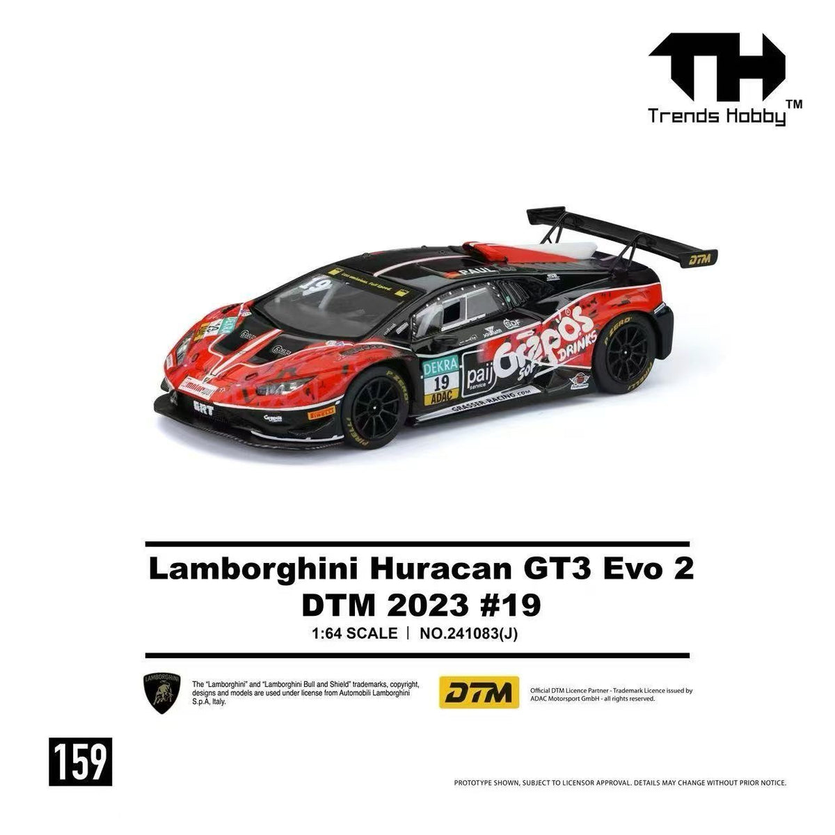 Lamborghini Huracan GT3 Evo #19