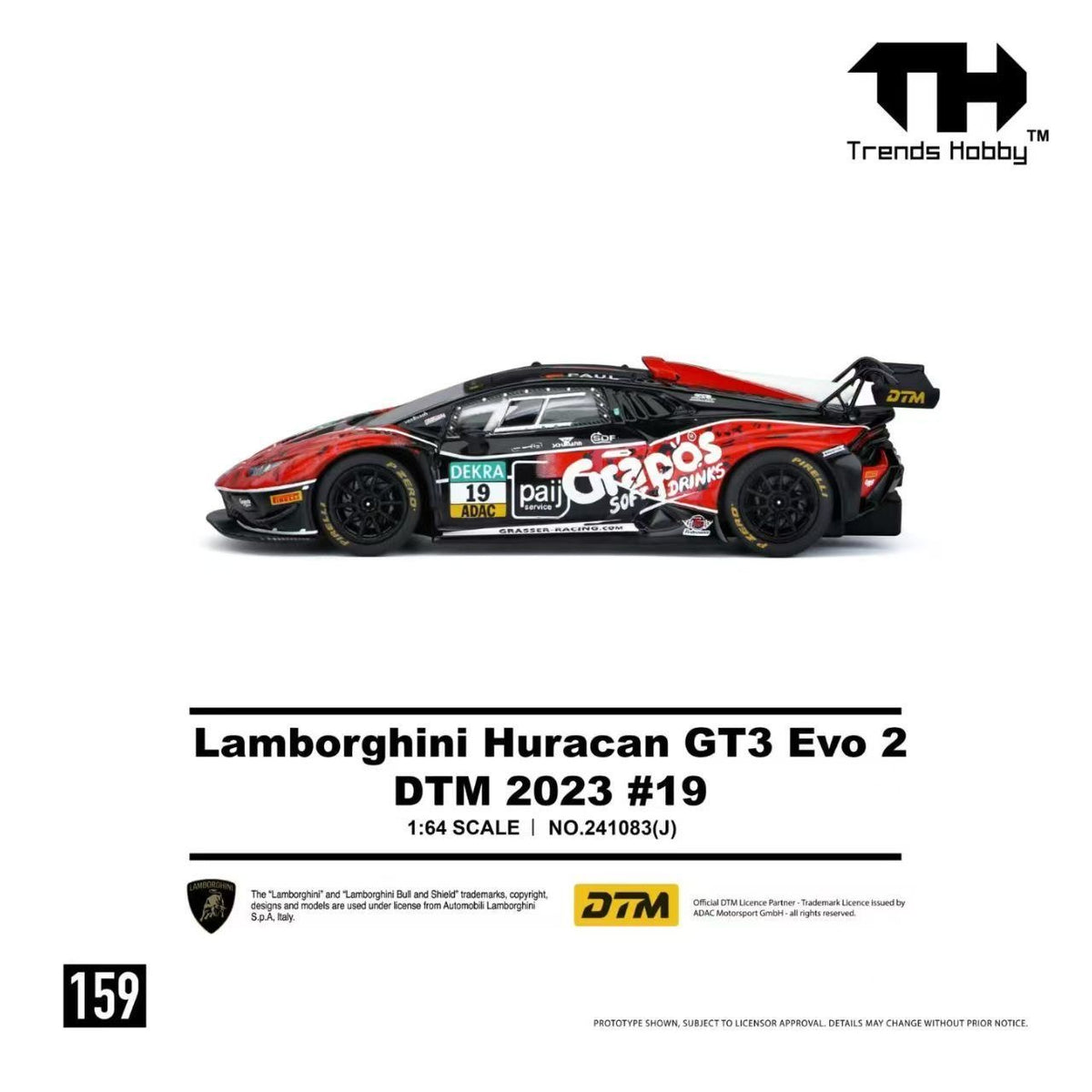 Lamborghini Huracan GT3 Evo #19