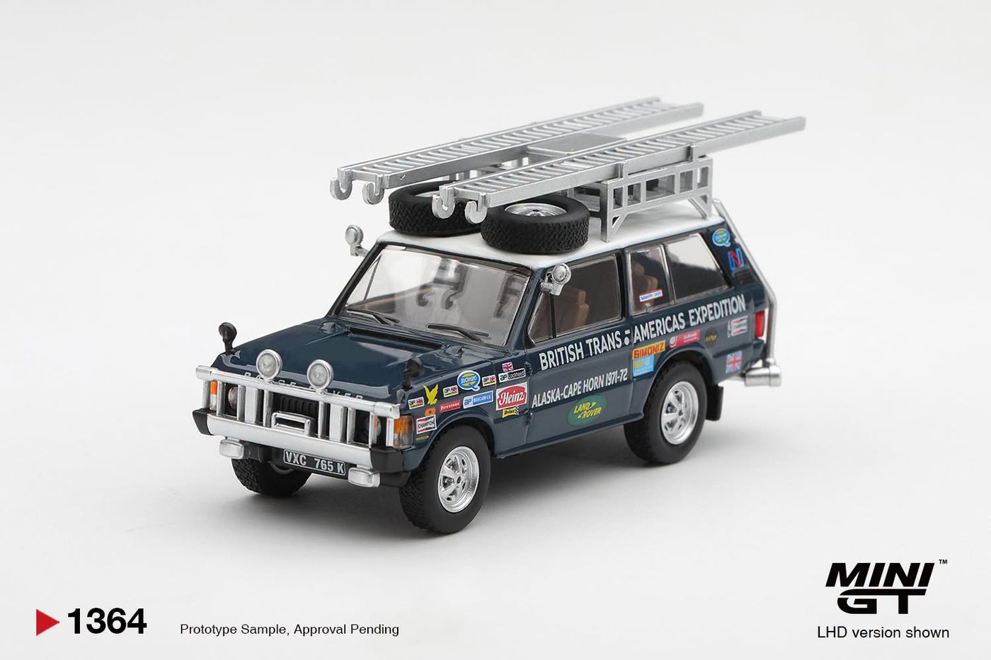 #1364 Range Rover 1971 British Trans-Americas Expedition [Boxed]