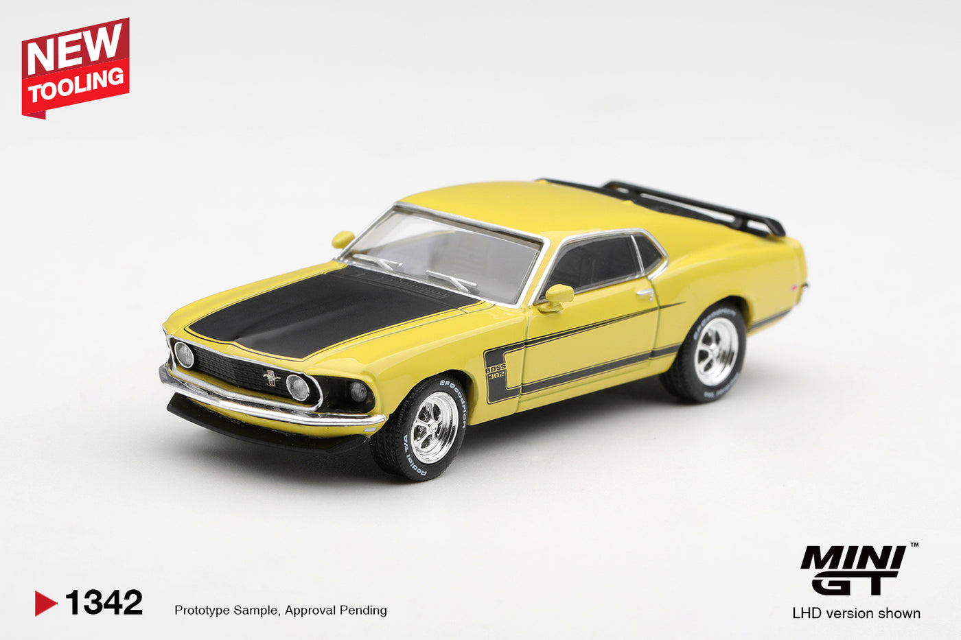 #1342 Ford Mustang Boss 302 1969 [Boxed]