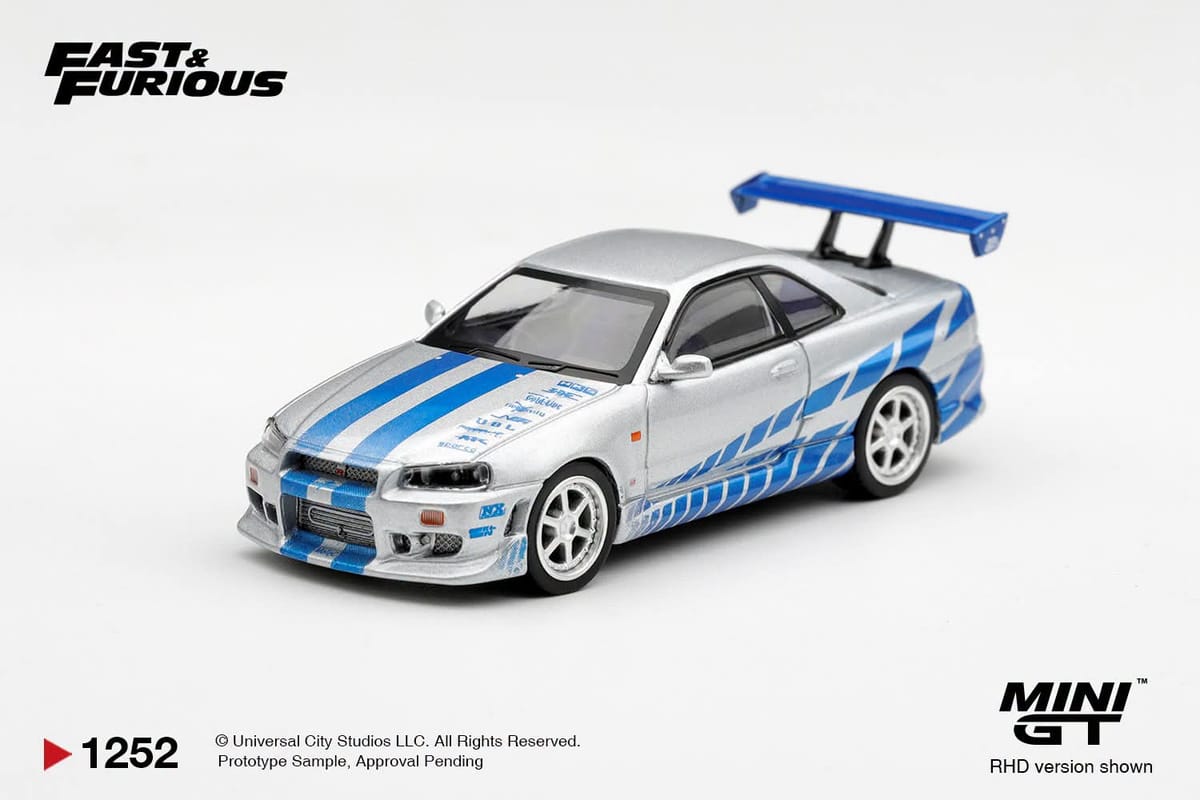 Nissan GTR R34 [Blister]