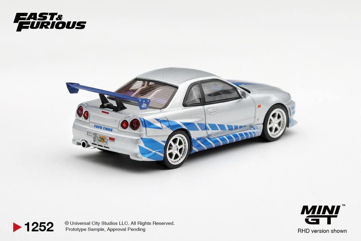 Nissan GTR R34 [Blister]