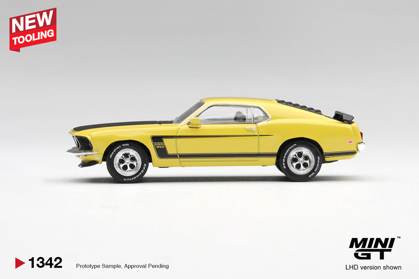 #1342 Ford Mustang Boss 302 1969 [Boxed]